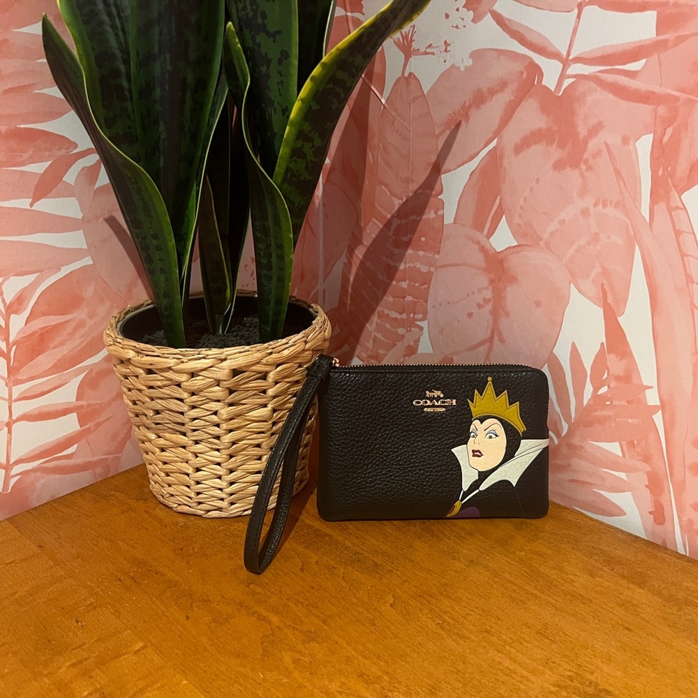 Coach x Disney Evil Queen Wristlet